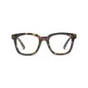 Peepers By PeeperSpecs Womens To The Max Soft Square Progressive Blue Light Blocking Glasses | Tortoise, 2.00
