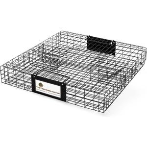 Rugged Ranch Squirrel Trap, Live Animal Catch & Release Cage, Squirrelinator