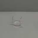 Yardwe Espresso Measuring Cup, 150ML/ 5OZ Double Spouts Measuring Cup with Dual Scale, Clear Glass Espresso Accessories