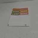 REGELETO Large White Calendar Pocket Chart with Boho 96 Cards for Classroom, Size:32.25 x 24.13 inch Monthly Calendar and Weather Pocket Chart for Kids Learning for Home or KindergartenWhite