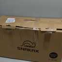 Snailax Memory Foam Massage Mat with Heat, 10 Vibrating Motors Full Body Massager Pad for Back Pain Relief, 6 Heating Pads for Neck, Lumbar, and Leg - Gifts for Men/Women