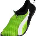 Women's Slip-On Water Shoes with Easy Strap (7, Green)