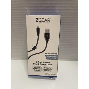 6 Foot Braided & Charge Cable
