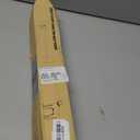 TOMBABY Dog Tie Out Stake-Heavy Duty 304 Stainless Steel Dog Runner, Ground Anchor with 360° Swivel & Anti-Tangle,Use Any for to 210LBS Dogs- Dog Stakes for Outside Camping, Suitable for Any Dog Cable (17''black)