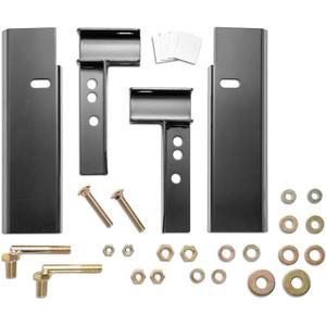 RealTruck BACKRACK Hardware Kit for use w/Standard Bed, Black, No Drill | 30117 | Fits 2002-2025 RAM 2500/3500 All Beds; 2002-2025 RAM 1500 6.5' & 8' Bed