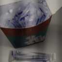 50 Pack 3ml/cc Disposable Luer Lock Lab Syringes with 22Ga 1.0 Inch Needle , Individually Sealed Packed