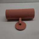 T-Bar Headband Holder Organizer for Show, Soft Velvet Hairband Stand Display, Hair Hoop Accessories Jewelry Storage for Home Bedroom (Peach Velvet)