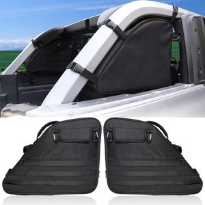 Tnzedzm Roll Bar Storage Bag Cargo Carriers Accessories Organizer Compatible with 2021 2022 2023 Ford Bronco 4 Door Black Color