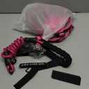 Escape Proof Dog Harness for Large Medium Sized Dogs Six Point Adjustable, Service Dog Vest Harness and Leash Set, No Pull Dogs Harnesses with Handle,  Dog Harnesses for Walking(Pink, S)