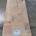 Hillsdale Buchanan Modern Wood/Fabric Upholstered Queen Platform Bed in Gray