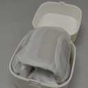 MMIZOO Wrist Blood Pressure Monitor Large LCD Display BP Machine Adjustable Cuff 5.31-7.68 inch Automatic 99x2 Sets Memory with Carrying Case for Home Use (W1681) (White)