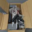 HOOBRO Side Table with Charging Station, Set of 2 End Tables with USB Port and Outlets, Nightstand with 2-Layer Storage Shelves for Small Spaces, Living Room, Bedroom, Rustic Brown