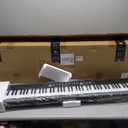 88 Key Digital Piano, Semi Weighted Electronic Keyboard Piano with Music Stand, Power Supply, Sustain Pedal, Stand, Bluetooth, MIDI, for Beginner Professional at Home, Stage
