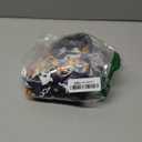 PUPTECK Soft Fleece Dog Pajamas for Small Medium Dogs, Dog Onesie Puppy Sweaters Clothes Jumpsuit Pjs, Cute Jammies Cat Coat Pet Costume Apparel, Halloween Black, L