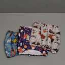 wegreeco Washable Male Dog Belly Band (Stylish Pattern)- Pack of 3 - Washable Male Dog Belly Wrap, Dog Diapers Male (Lovely Dogs, Large) (Large (18" to 21"))