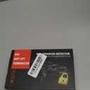 Hidden Camera Detectors, Anti Spy Camera Finder, GPS Tracker Detector, Hidden Devices Detector for Airbnb, Hotels, Bathroom, Home, Office (Black)