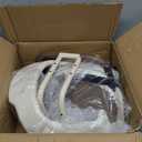 Kid's Bike seat Front Child Carrier Bike Chair for Bicycle Kids seat for Children 2~4 Years,Weight 55 lbs (front mounted off-white)