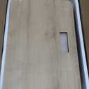 Huuger 27.6 Inch Tall Night Stands with Charger Station, USB-C Port, Fluted Nightstand Set of 2, Larger Wider Bed Side Table with 2 Deep Drawers, Open Shelf, Bedroom Living Room End Table, Natural