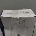 WZKALY Matte Black Recessed Toilet Paper Holder for Large Rolls, Pivoting Black Toilet Paper Holder Wall Mount Stainless Steel, in Wall Toilet Paper Holder Black, Bathroom Toilet Paper Wall Holder