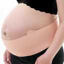 Momcozy Belly Bands for Pregnant Women, One-Piece & Portable Pregnancy Belly Band with Ergonest Back Support & Breathable Fabric – Adjustable Maternity Belt for Small/Round/High-Carrying Belly, XL