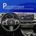 2025 2026 BMW X5 3 Series X3 IX BMW Screen Protector is a Continuous for 2025 X3 2024 BMW ix i4 x7 x5 x6/2023 X7 i4 i7 iX 7 Series 3 series,Idrive 8 TouchScreen Tempered Glass