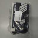 Kids Heated Socks - Boys and Girls Electric Heating Wool Knee High Skiing Socks, 5000mAh Battery Pack (Small-Medium, Black)