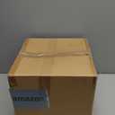 Leyndo 2 Pcs 5 ft Collapsible Artificial Christmas Tree with LED Light Pre Lit Red Sequined Pop Up Tinsel Pencil Skinny Xmas Tree for Indoor Home Fireplace Decoration