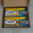Poligrip Power Max Ultimate All-In-1 Denture Adhesive Cream, Zinc Free, 2.2 oz (2 Pack)