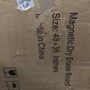 XBoard Magnetic Whiteboard 48 x 36, White Board 4 x 3, Dry Erase Board with Detachable Marker Tray