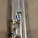 Shower Curtain Rod 27 to 86 Inch,1 Inch Diameter Shower Rod for Bathroom, No Drilling Tension Curtain Rod for Window, Adjustable Spring Tension Rod,No Drilling,No Rust,Gold
