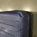 Wrangler 4 Piece Miami Luggage and Packing Cubes Set, Blue