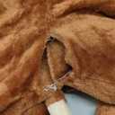 ABENCA Kids Onesie Animal Girls Costume One Piece Pajamas Sleepwear Cosplay Halloween Christmas (8-9 Years, Brown Highland Cow)