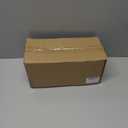 Lighted Glass Christmas Tree Figurine with Timer, Mercury Glass Christmas Decoration Battery Operated for Centerpieces Window Tabletop Mantel(Gold)