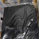 QWR Reinforced Cat Screen Door,Fits Door Opening Size 32''x 80'',Thickened Cat Proof Mesh Screen Door with Zipper Closure for Living Room,Kitchen,Bedroom (U-Type,Black)