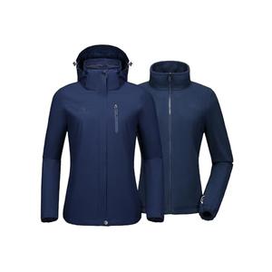 CAMEL CROWN Women's 3-in-1 Waterproof Ski Jacket Windproof Winter Coat Fleece Inner Snow Snowboarding Jacket Outdoor, M