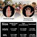 Shooting Stars Series Kids Football Gloves - Youth Sticky Receiver Glove with Excellent Grip, Breathable & Strechy, Best Gift for Boys, Girls, Football Fans