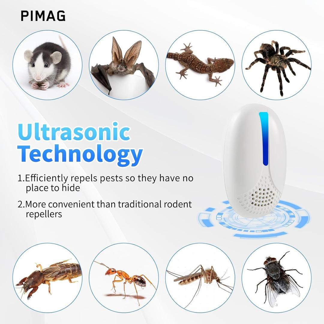 Upgraded Ultrasonic Repellent Indoor,
