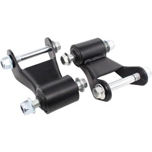 NewYall Pack of 2 Rear Rearward Leaf Spring Shackle for 1999-2013 Sierra 1500 2500 Yukon XL 2500 Silverado 1500 2500 Avalanche 2500 Suburban 2500 Replace 25812937 22820716