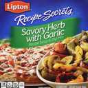 SOUP SECRETS Lipton Recipe Soup and Dip Mix For a Delicious Meal Savory Herb with Garlic Great With Your Favorite Recipes, Dip or Soup Mix 2.4 Ounce (Pack of 12)