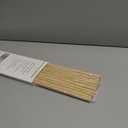 HOPELF 10PCS Bamboo Sticks - 1/2 x 17.5 Inch Dowel Rods for Crafts, DIYers