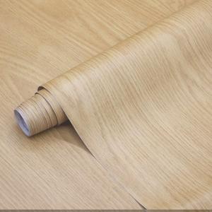 seonta Wood Peel and Stick Wallpaper Thick Decorative Self Adhesive Contact Paper 24"x200" Wood Grain Wall Paper Vinyl Film for Walls Cabinets Furniture Countertop Brown