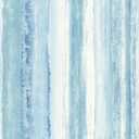 RoomMates RMK9061WP Light Blue Watercolor Stripe Peel and Stick Wallpaper 20.5 in x 16.5 feet