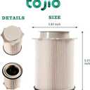 68436631AA and 68157291AA 6.7L Cummins Fuel Filter Water Separator Set Fits for 2019 2020 2021 2022 Dodge Ram 2500 3500 4500 5500 Turbo Diesel Engines