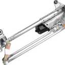 Front Windshield Wiper Motor and Linkage Assembly Compatible with 2003 2004 2005 2006 2007 Honda Accord Models, Sedan, Replaces 76530-SDA-A01 76505-SDA-A01