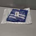 Medsuo 2 Pairs Kids Football Socks Aged 7-12 Knee High Breathable Soccer Socks Long Football Sport Socks for Kid Boy Girl (Blue)