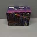 131ft Christmas Lights Outdoor, 1680 LED Waterproof 8 Modes String Light with App and Remote Control for Outside House Roof Decorations Indoor Decor-Warm White