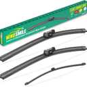 26" 16" 13" Windshield Wiper Blades Replacement for BMW X1 2016 2017 2018 2019 2020 2021 2022 2023 2024 2025 F48 U11 Premium All Weather Front Rear Wipers Set - OEM Quality (Pack of 3)