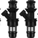Fuel Injectors Kits SCITOO 2 Holes OEM Fuel Injector fit for 2000 2001 2002 2003 Chevrolet S10 GMC Sonoma 2.2L Compatible 25325012 Injector,Set of 4