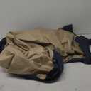 Tangkula Patio Table Set Cover, Outdoor Furniture Cover w/ Padded Handle & Click-Close Straps, Patio Furniture Cover with Air Vent, Heavy Duty PU Table & Chair Cover, 90”W x 50”D x 32”H