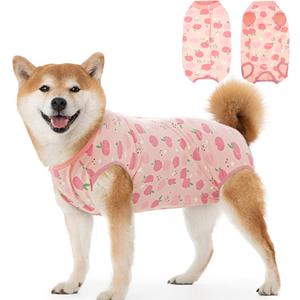 Recovery Suit for Dogs Dog Surgery Suit Female Spay, Dog Surgery Recovery Suit Male Neuter, Breathable Dog Onesie Body Suits to Stop Licking Scratching Wounds for Small Medium Dogs Cone Alternative (X-Large)